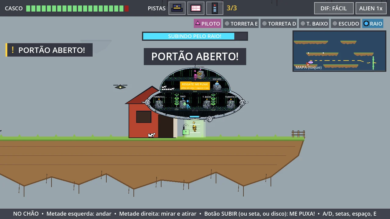 Disco voador abduzindo perto do celeiro